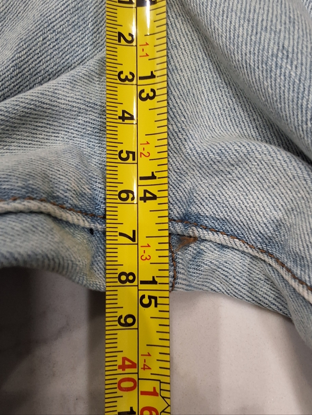 Kut from the Kloth~ NWT Womens Gwen Wide Leg Denim Jeans~Light Wash High Rise~12 - Picture 7 of 8